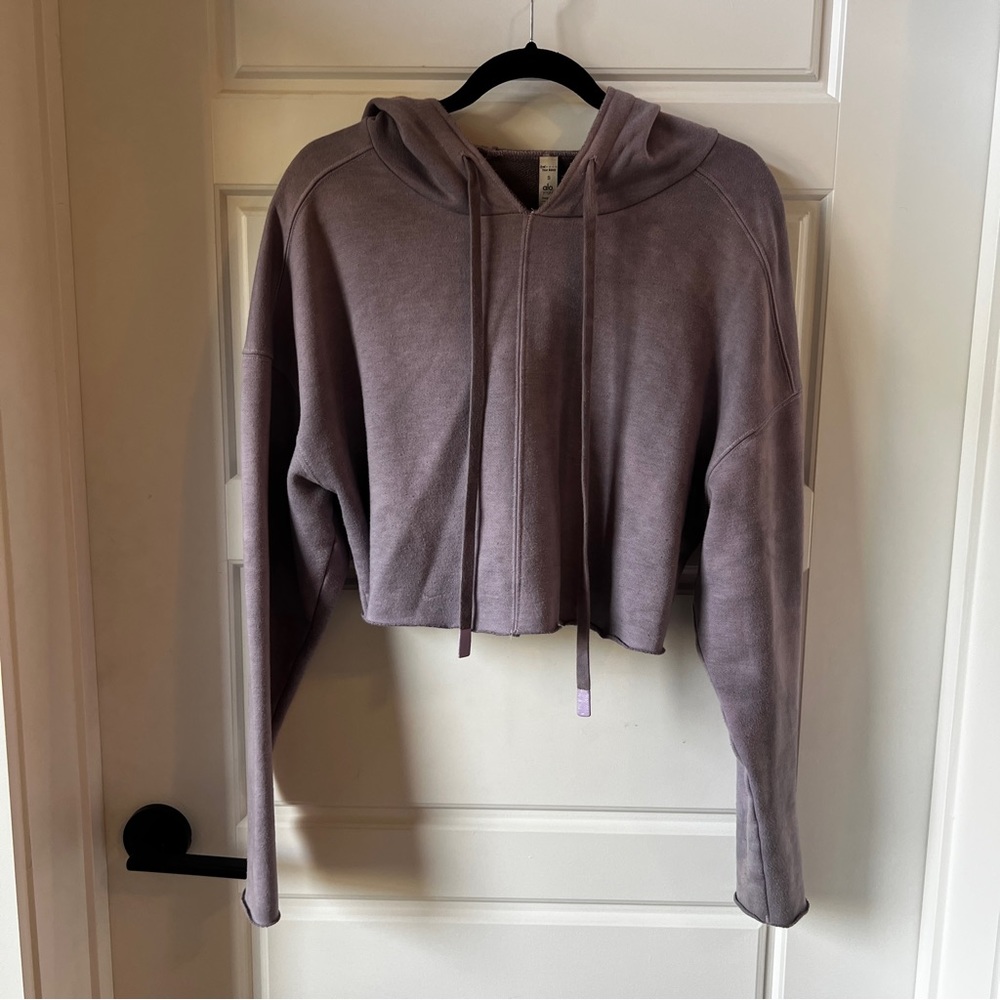 ALO Yoga Cropped Hoodie